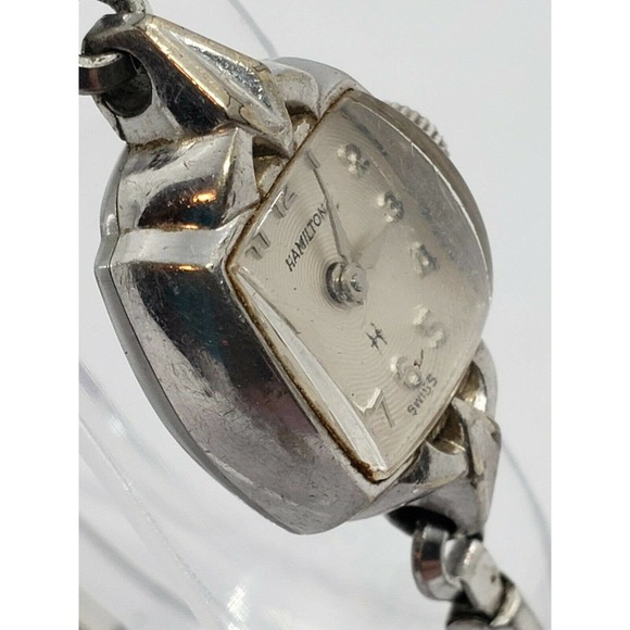 Vintage Women\'s Hamilton 10k Bezel Watch main image 5